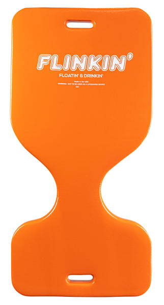 FLINKER--Sunset Orange/White Print - MADE IN THE USA
