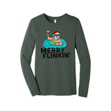 FLINKIN' Santa Long Sleeve Tee